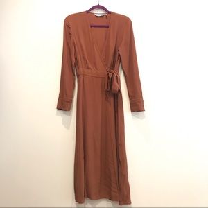 & OTHER STORIES ||| MIDI WRAP DRESS